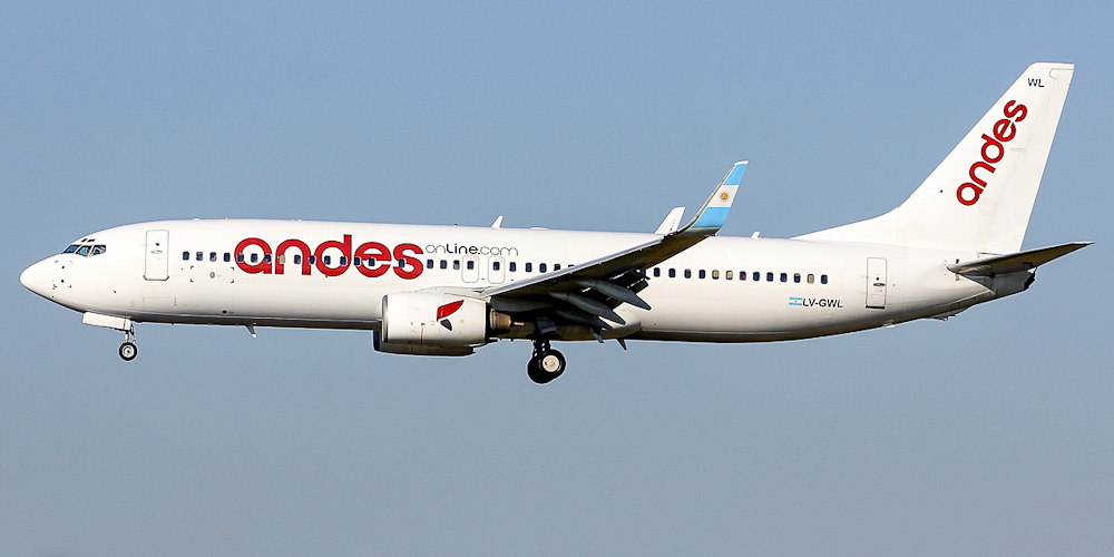Argentina aprueba vuelos de aerolinea - Andes- a Punta Cana, La Romana y Samaná
