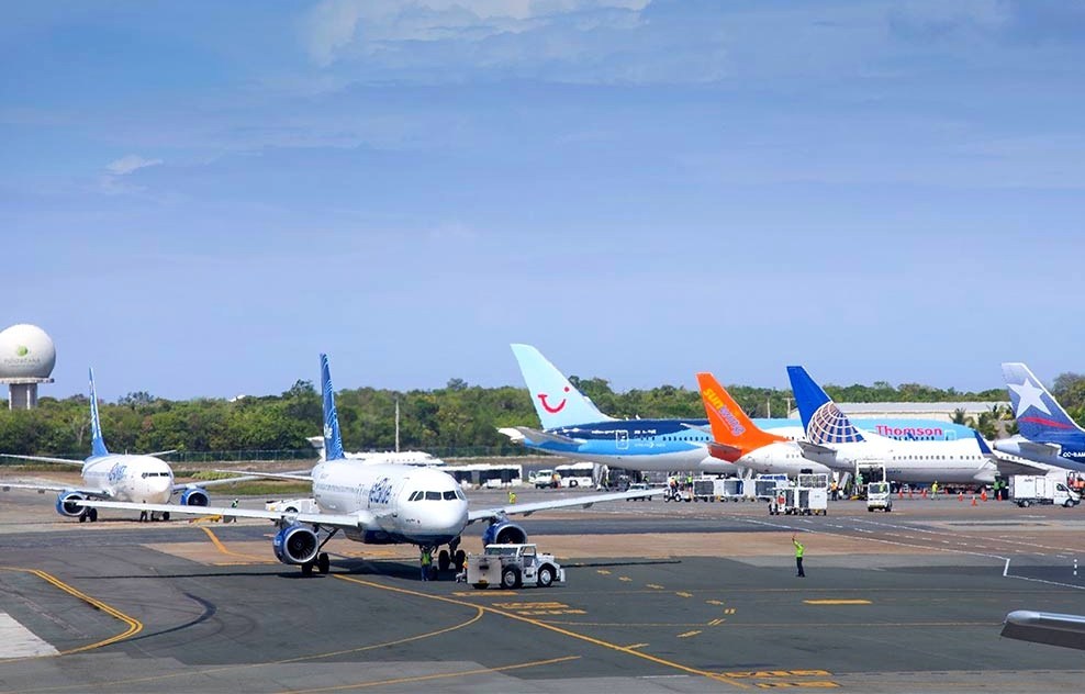 Aeropuerto de Punta Cana recibe el 66.4% de los turistas que visitaron RD en enero