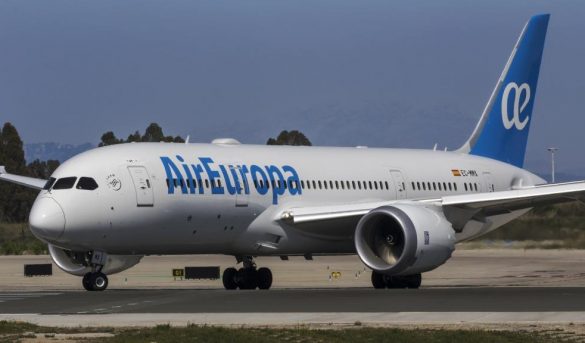 Air Europa triangula vuelo con La Romana por inseguridad en Venezuela
