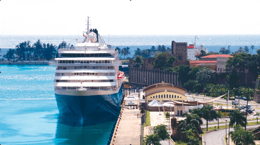 Esta semana 21-28-4 2019 llegan cuatro buques de cruceros a RD 21 mil visitantes