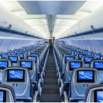 United Airlines cubrió todas las cámaras de las pantallas de sus asientos