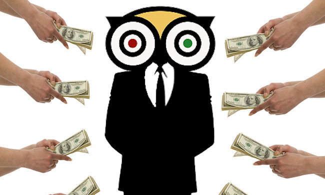 El fraude en Tripadvisor tiene precio: 10 comentarios positivos por US$122