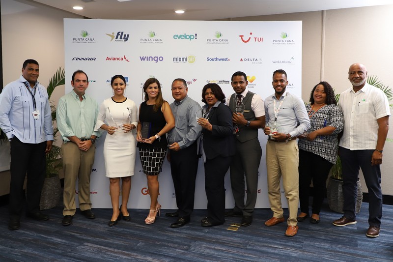 Aeropuerto de Punta Cana reconoce aerolíneas y handlers por la calidad en el servicio