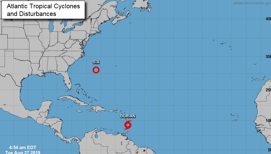 Alerta en RD.Se fortalece tormenta Dorian en su trayectoria hacia el Caribe