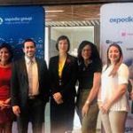 Embajadora de Canadá en RD gira visita a ejecutivos de Expedia en Santo Domingo