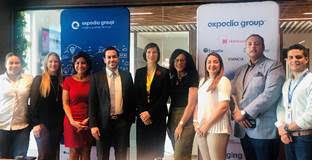 Embajadora de Canadá en RD gira visita a ejecutivos de Expedia en Santo Domingo