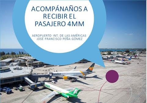 Aerodom se prepara para recibir al pasajero 4 millones del Aeropuerto Intl. de Las Américas en el 2019