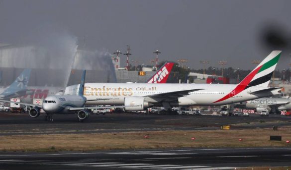 La turbulenta llegada de Emirates a México