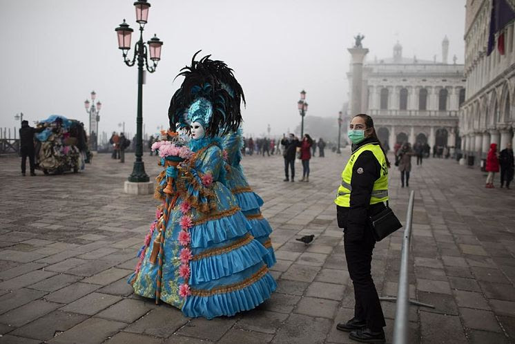 Venecia cancela el Carnaval tras detectar dos casos de coronavirus