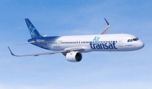 El Coronavirus obliga a Air Transat suspender 47 vuelos semanales a Rep. Dom.