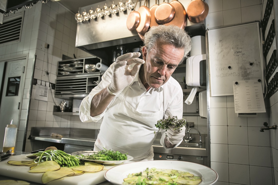 Alain Passard, chef etoilé, restaurant l'Arpege