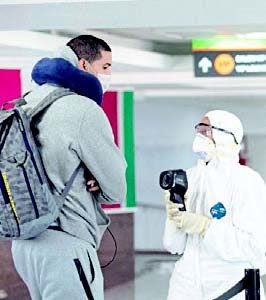 Coronavirus aleja turistas y vuelos aeropuertos RD