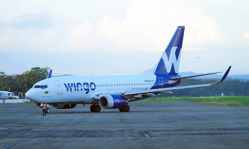 Wingo suspende vuelos hasta el 30 de abril por el Covid-19