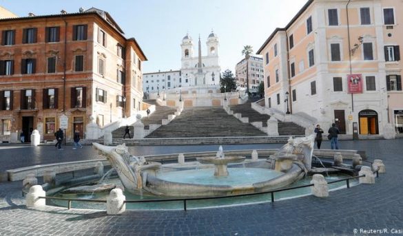 Espectáculo aéreo, novedosa iniciativa de Italia para dar ánimo a sus ciudadanos