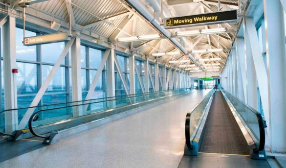 Así luce el gran vacío que viven los aeropuertos a nivel global