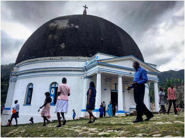 Fuego destruye histórica iglesia de Haití, declarada por UNESCO patrimonio mundial