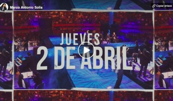 Marco Antonio Solís transmitirá show en vivo a través de YouTube