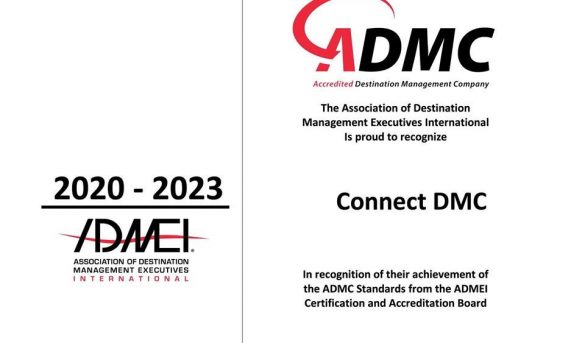 Connect DMC, Ira Empresa en RD en obtener certificado internacional como Compañía de Manejo de Destino Acreditada, Accredited Destination Management Company.
