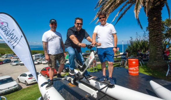 Pedales acuáticos para fomentar el turismo