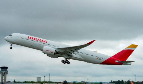 Iberia hará 5 vuelos semanales Madrid-Sto.Dgo. a partir de agosto