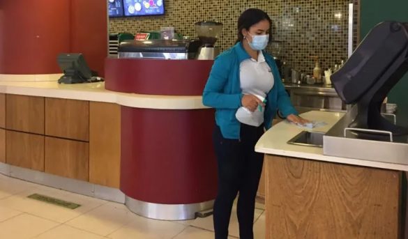 Servicios comida rápida opera entre 30 y 40% de capacidad