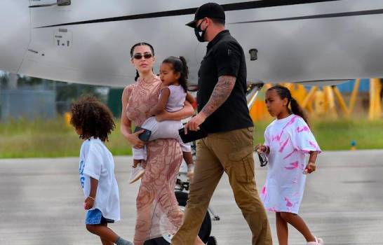 Kim Kardashian y Kanye West salen de República Dominicana tras breves vacaciones familiares