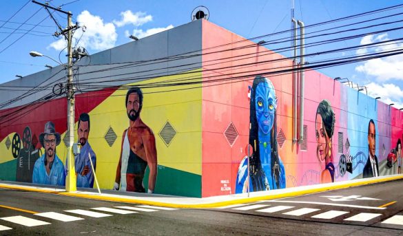 Los murales, otra iniciativa que impulsa turismo de Santiago