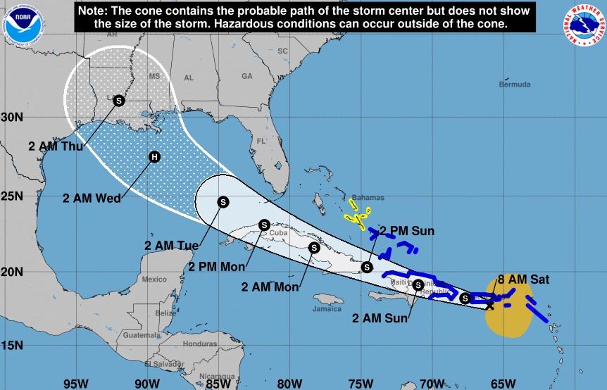 El Caribe en alerta por paso de 