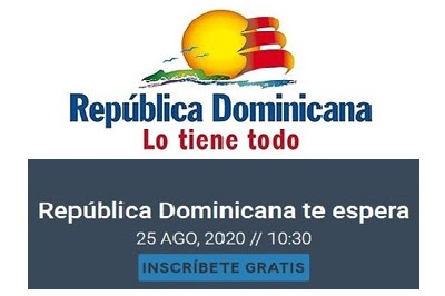 Se inicia manana webinar “República Dominicana Te Espera” a cargo del Mitur