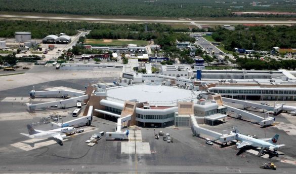 El aeropuerto de Cancún experimenta otro aumento en vuelos nacionales e internacionales