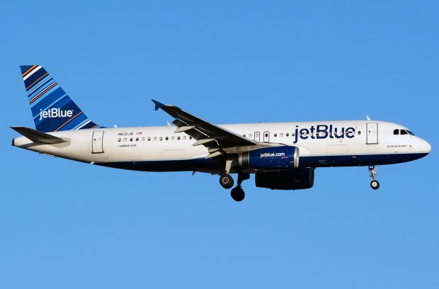 JetBlue con 807 mil pasajeros transportados, lidera hasta agosto del 2020 el top ten en la Rep. Dominicana