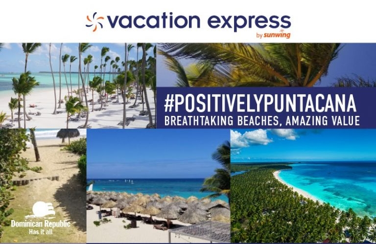 Vacations Express lanza promociones a Punta Cana desde más de 20 ciudades de los EE UU.