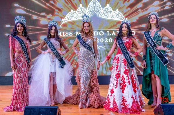 Certamen Miss Mundo Latino RD 2020 corona a sus reinas en 4 categorías