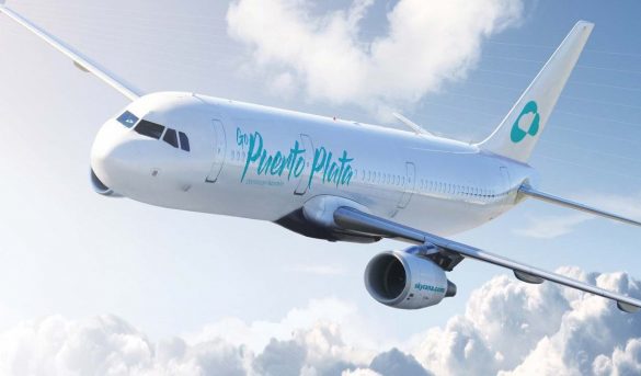 Aerodom saluda  nueva aerolina  dominicana Skycana