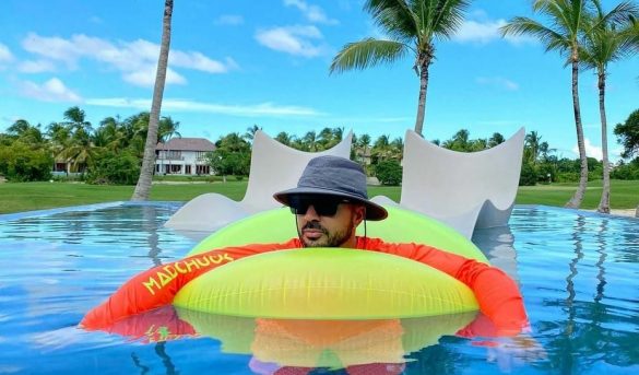 Fonsi vacaciona en Punta Cana, imán de las celebridades