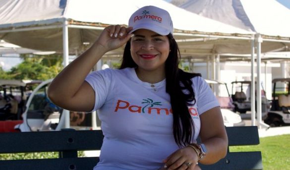 Sarah Medina afirma el país continúa recuperando la normalidad del turismo en el  4to aniversario de la agencia Palmera Tours con el evento Golf & Beach Santo Domingo