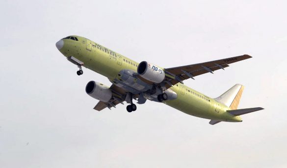 VIDEO: El avión ruso de pasajeros de nueva generación MC-21-310 realiza su primer vuelo con los motores de fabricación propia