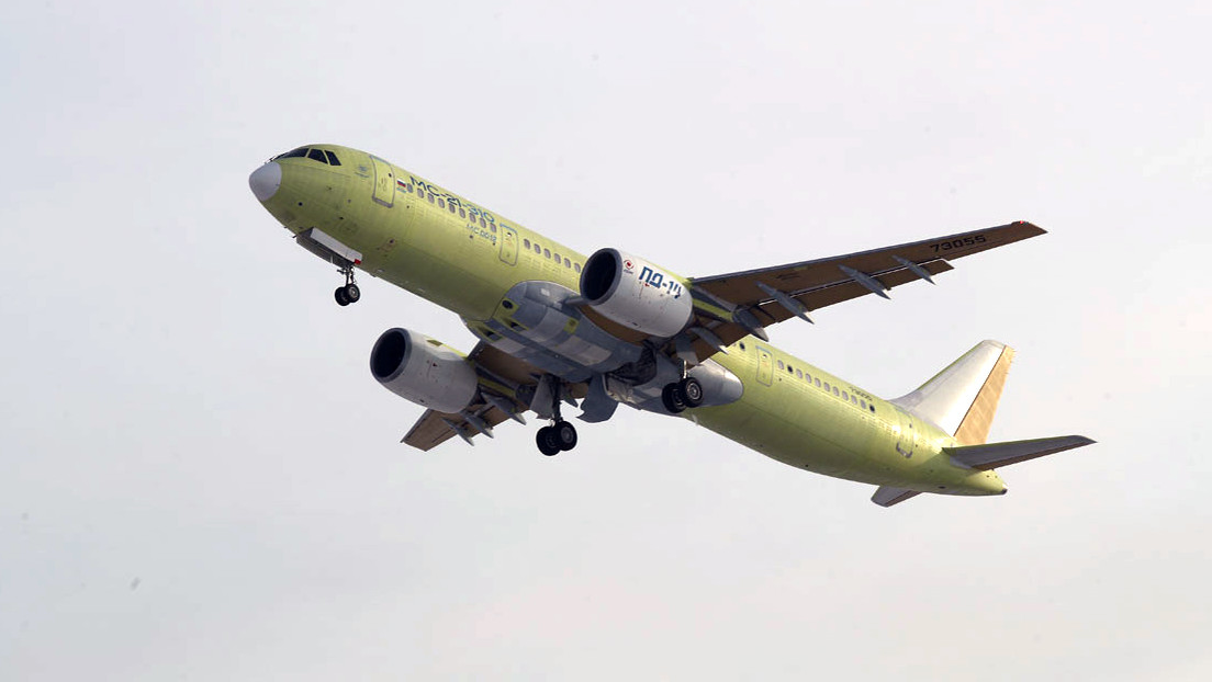 VIDEO: El avión ruso de pasajeros de nueva generación MC-21-310 realiza su primer vuelo con los motores de fabricación propia