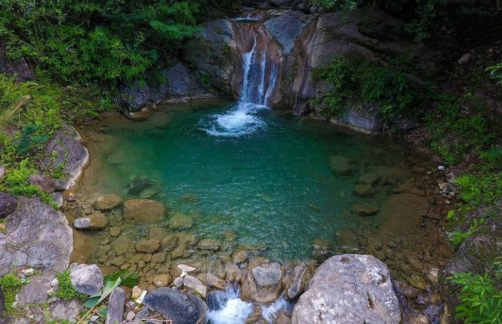 Cascada El Reyito, Los Cacaos, Provincia San Cristobal, Rep. Dominicana