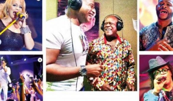 Artistas criollos realizan merengue navideño