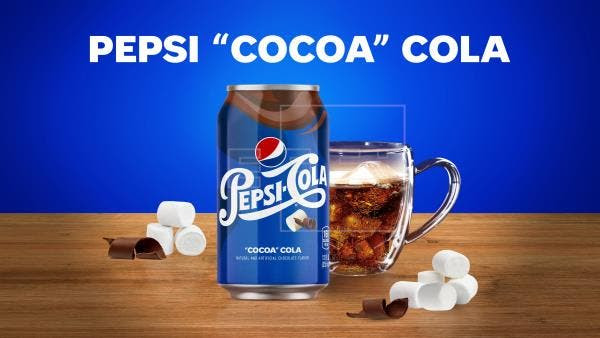 La novedad de diciembre en el mercado, Pepsi innova con una cola con sabor a cacao para despedir el peor año, el 2020