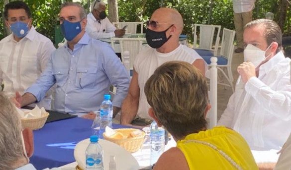 Vin Diesel y el presidente Abinader se reúnen en privado en Puerto Plata
