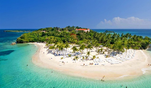 Cayo levantado, Samaná, Rep. Dom.