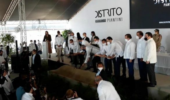 Abinader encabeza inicio de construcción del proyecto Distrito Piantini-Hyatt Place