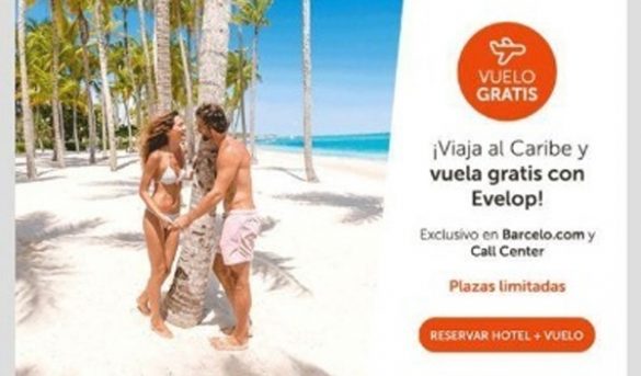 La firma hotelera Barceló oferta vuelos gratis al Caribe con motivo de San Valentín