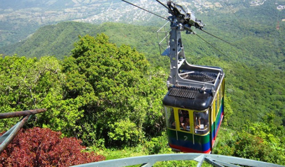 El teleférico de Puerto Plata, Rep. Dominicana