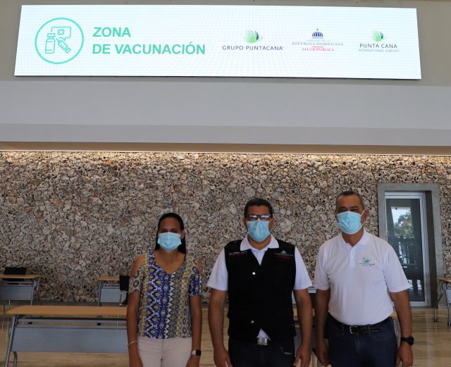 Salud Pública en colaboración con Grupo Puntacana anuncian 20 estaciones de vacunación en el Aeropuerto Internacional de Punta Cana