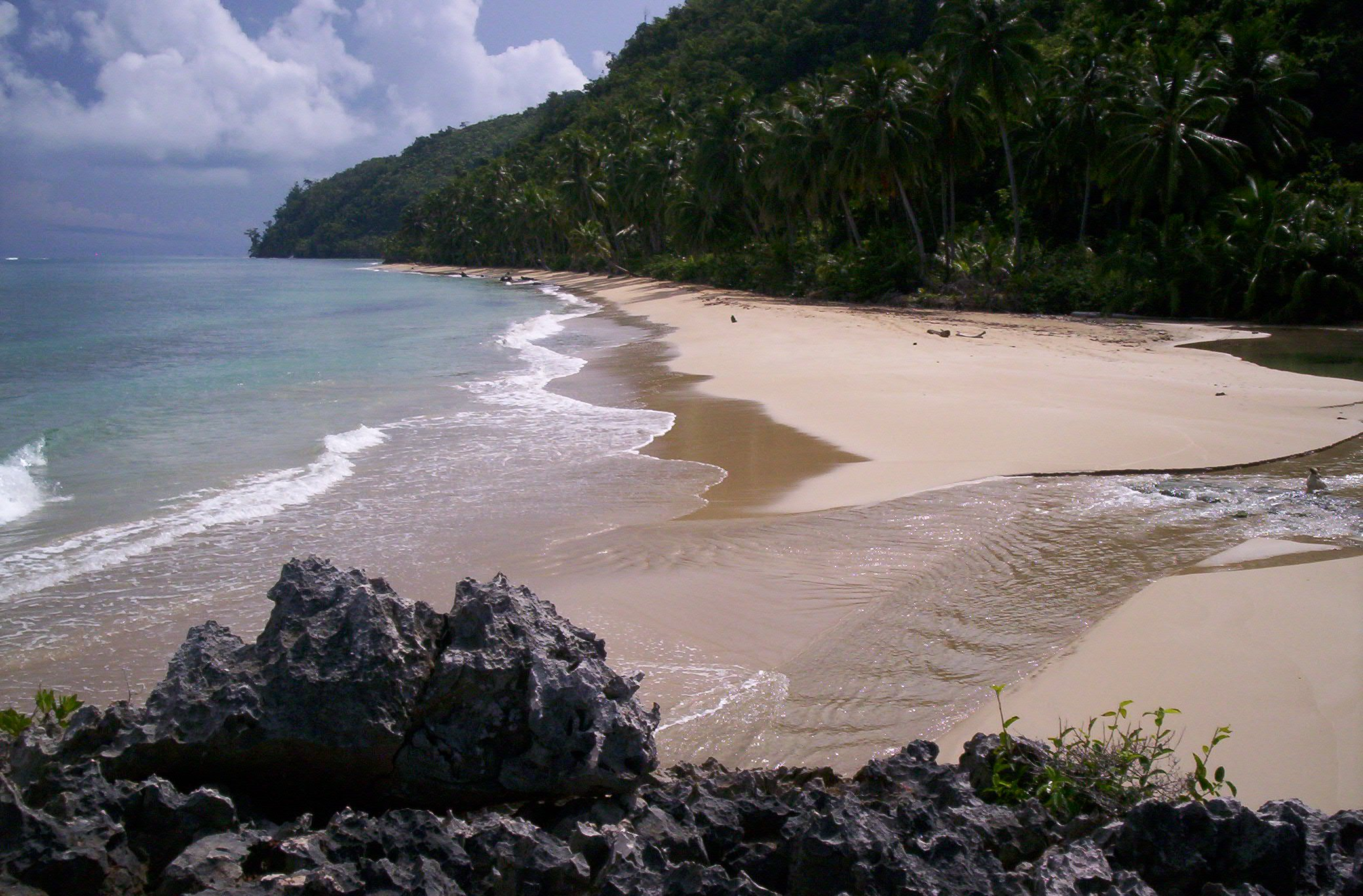 Playa Jackson, Samaná, República Dominicana, Costa Atlántica