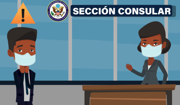 Embajada USA en RD. solicitud visas de turismo están suspendidas