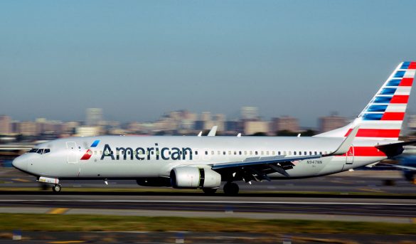 Este domingo 3-4-21, primera operación nueva ruta @AmericanAir desde el Aeropuerto Internacional del Philadelphia -Aeropuerto del Cibao